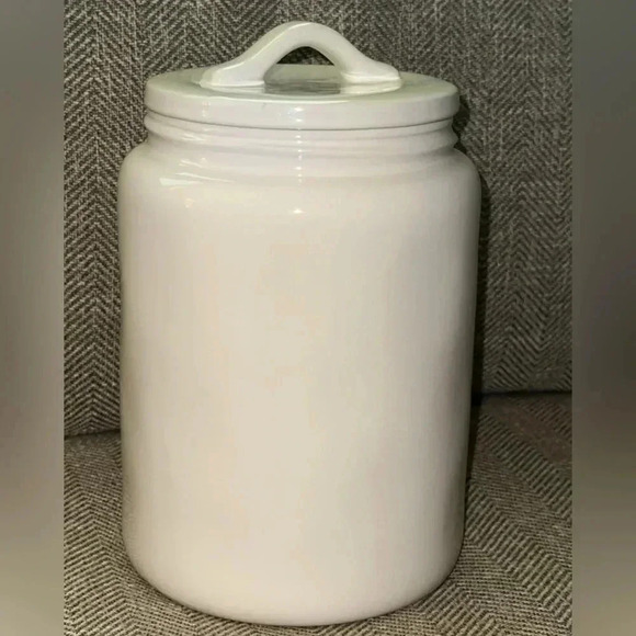 HTF Rae Dunn Magenta Artisan Collection BROWN SUGAR Canister (Lrg) Blk/Wht - Picture 4 of 12